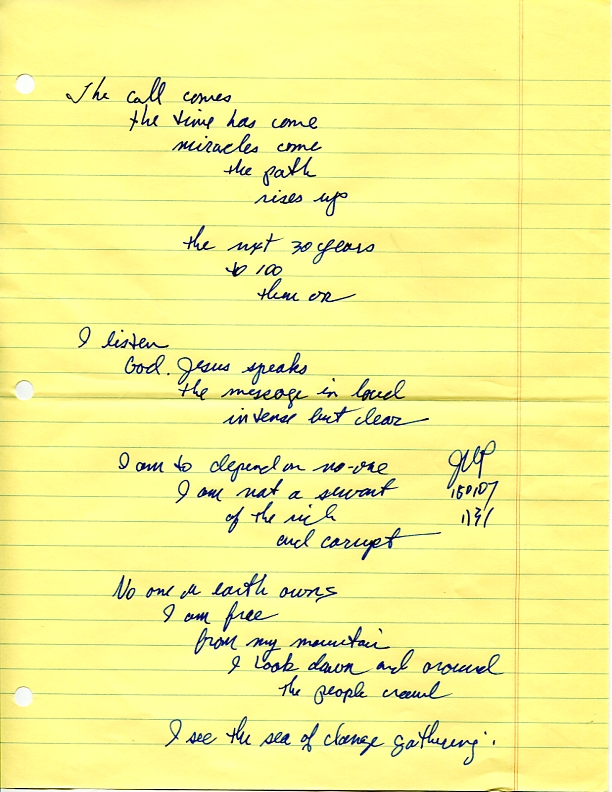 John WorldPeace Poems 2018